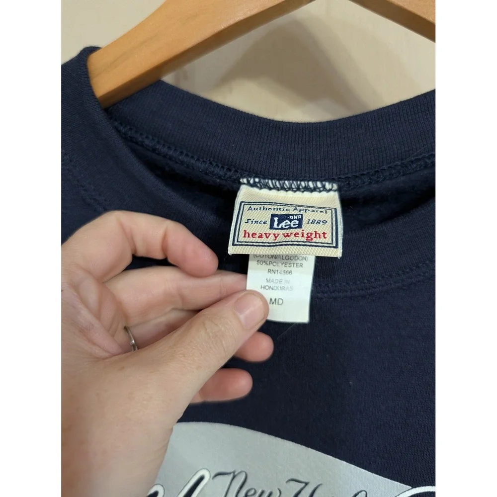 Vintage Lee Y2K 2003 New York Yankees‎ Championship Crewneck Sweatshirt Men's